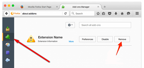 i remove mac cleaner from firefox